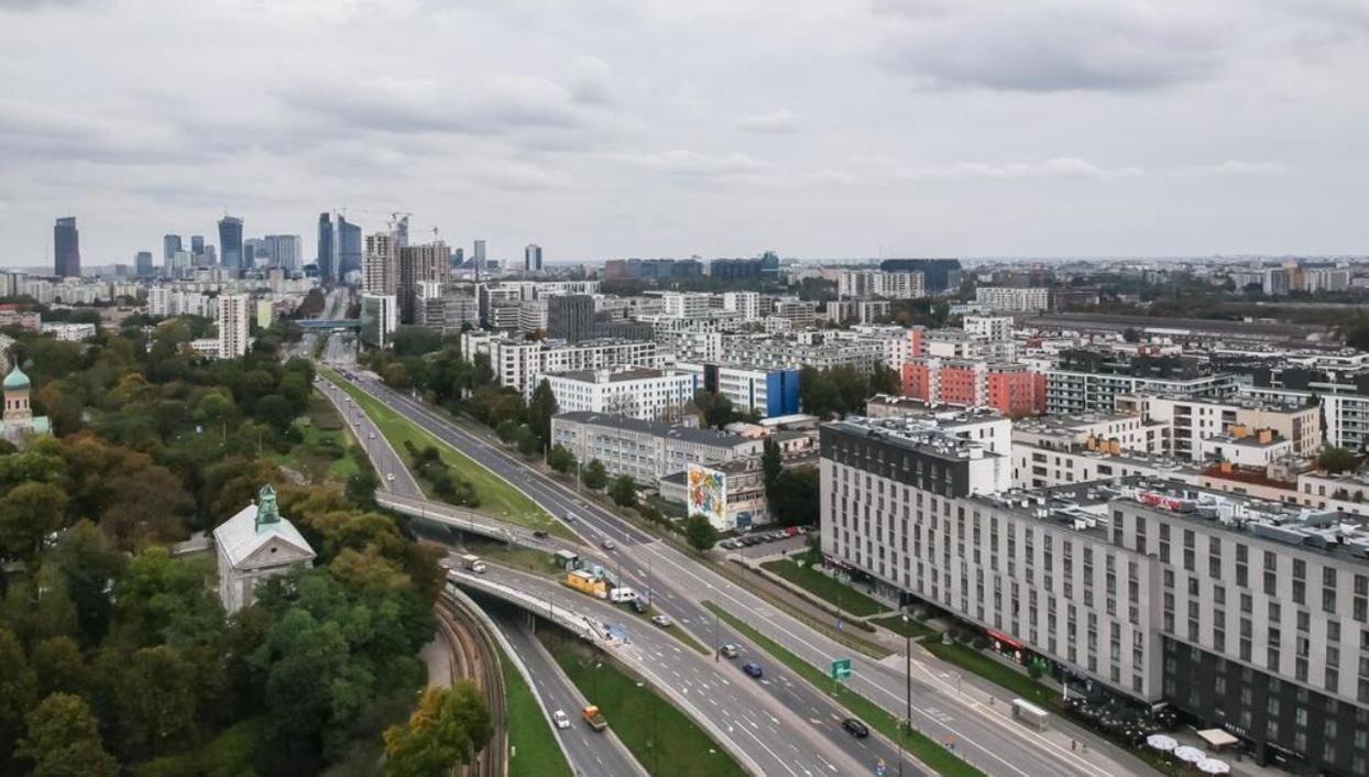 Apartament W Warszawie Dedykowany Parking Podziemny W Cenie, Wifi, Blisko Centrum New Apartment In Warsaw Finished To A High Specification Fitted Out To A High Standard On The 7Th Floor, Wifi, Underground Parking Price Included Kültér fotó